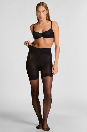 Hunkemöller Panty 15 Denier Total Lift & Shape Zwart