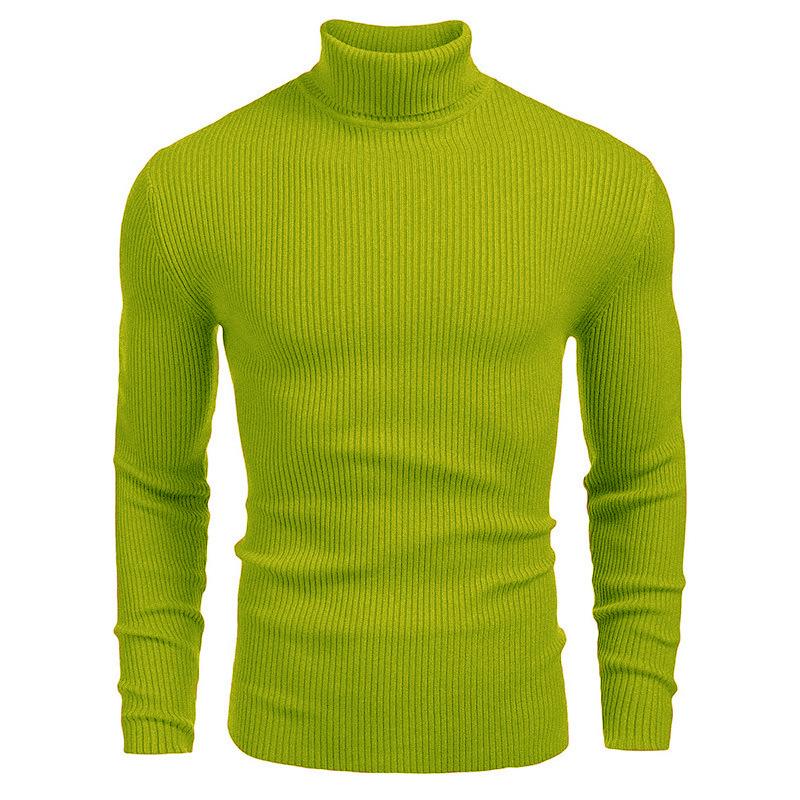 Four Four Heren breiwerk Heren coltrui Herfst en winter Europees en Amerikaans Heren trui Lange mouwen Pullover L
