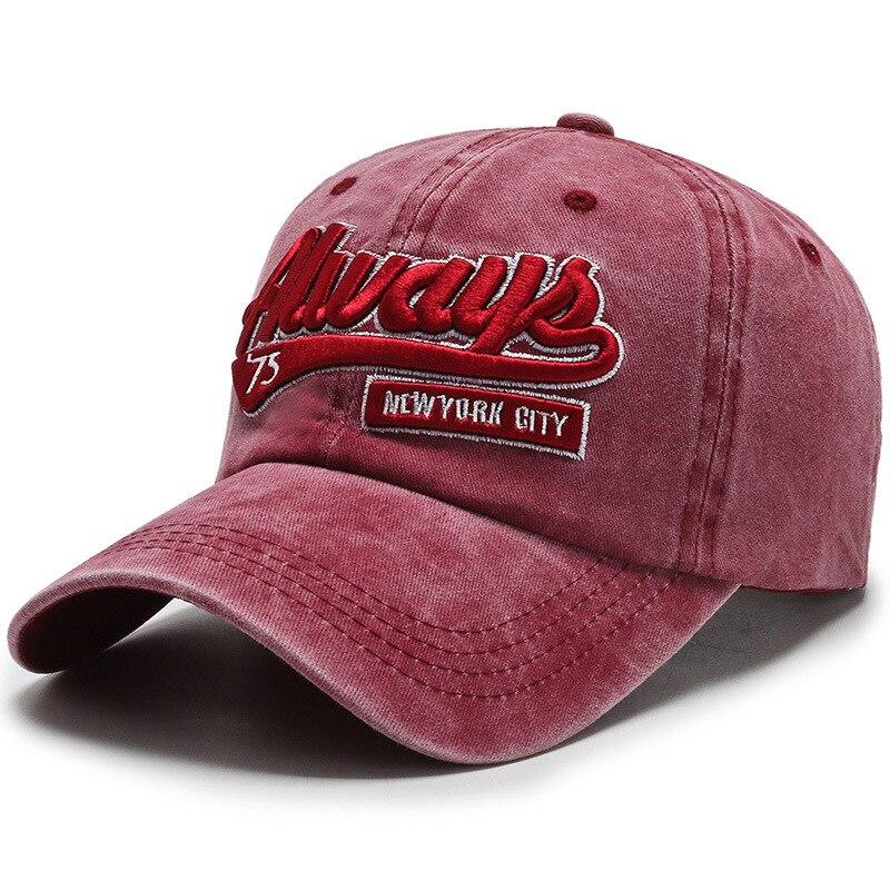 Northwood Katoenen Baseball Cap Voor Mannen Gewassen Letter Dames Dad Hat Snapback Hip Hop Trucker Caps 56-60 cm
