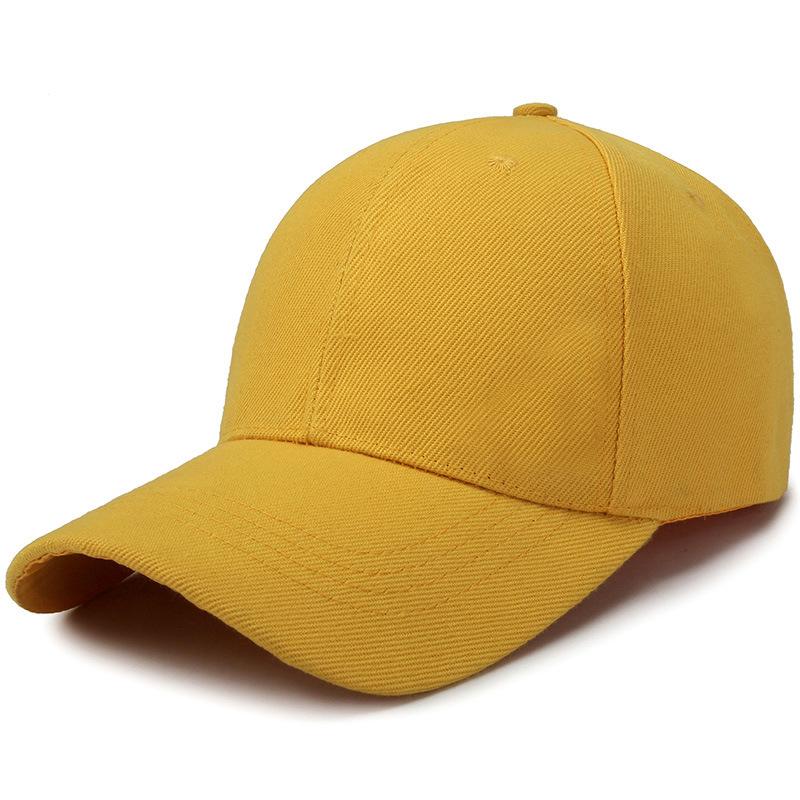 Apparelshow Unisex-hoed Effen gebogen zonneklephoed Buiten Stofdichte baseballpet Effen kleur Modieus Verstelbare vrijetijdspetten Heren Dames