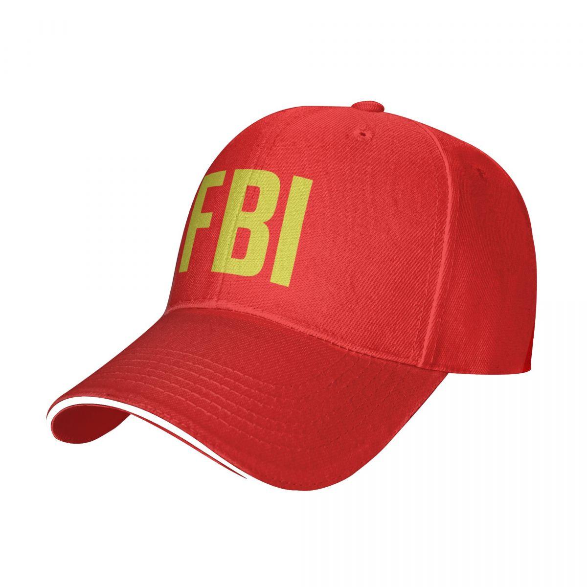 MOVVE FBI Cap Baseball Cap Golf hoed man Unisex's winter hoed Dames