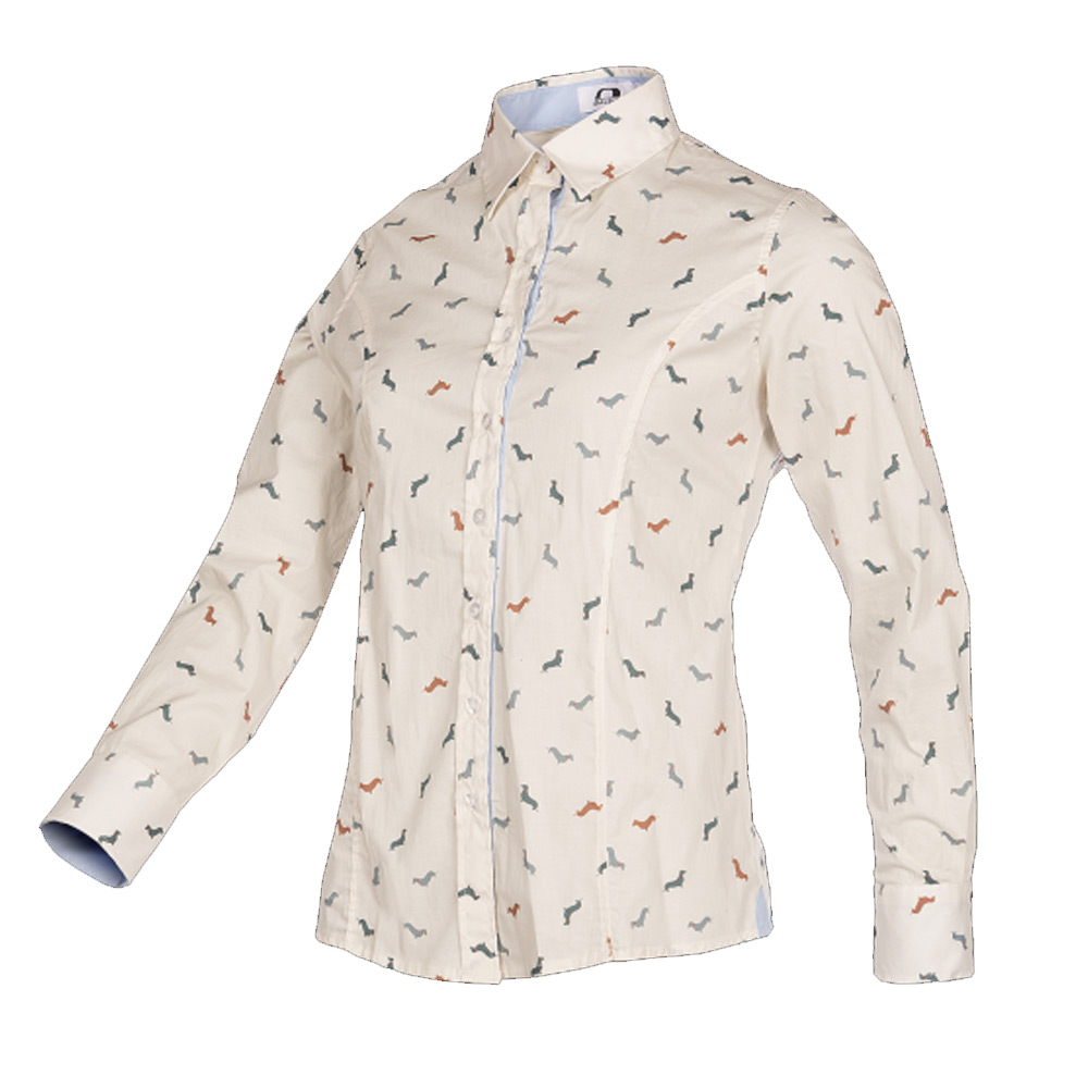 Baleno Damesblouse Mary honden motief