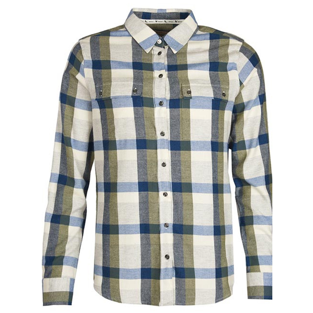 Barbour Damesblouse Dovedale Shirt Olive