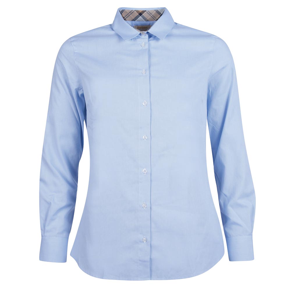 Barbour Damesblouse Derwent pale blue