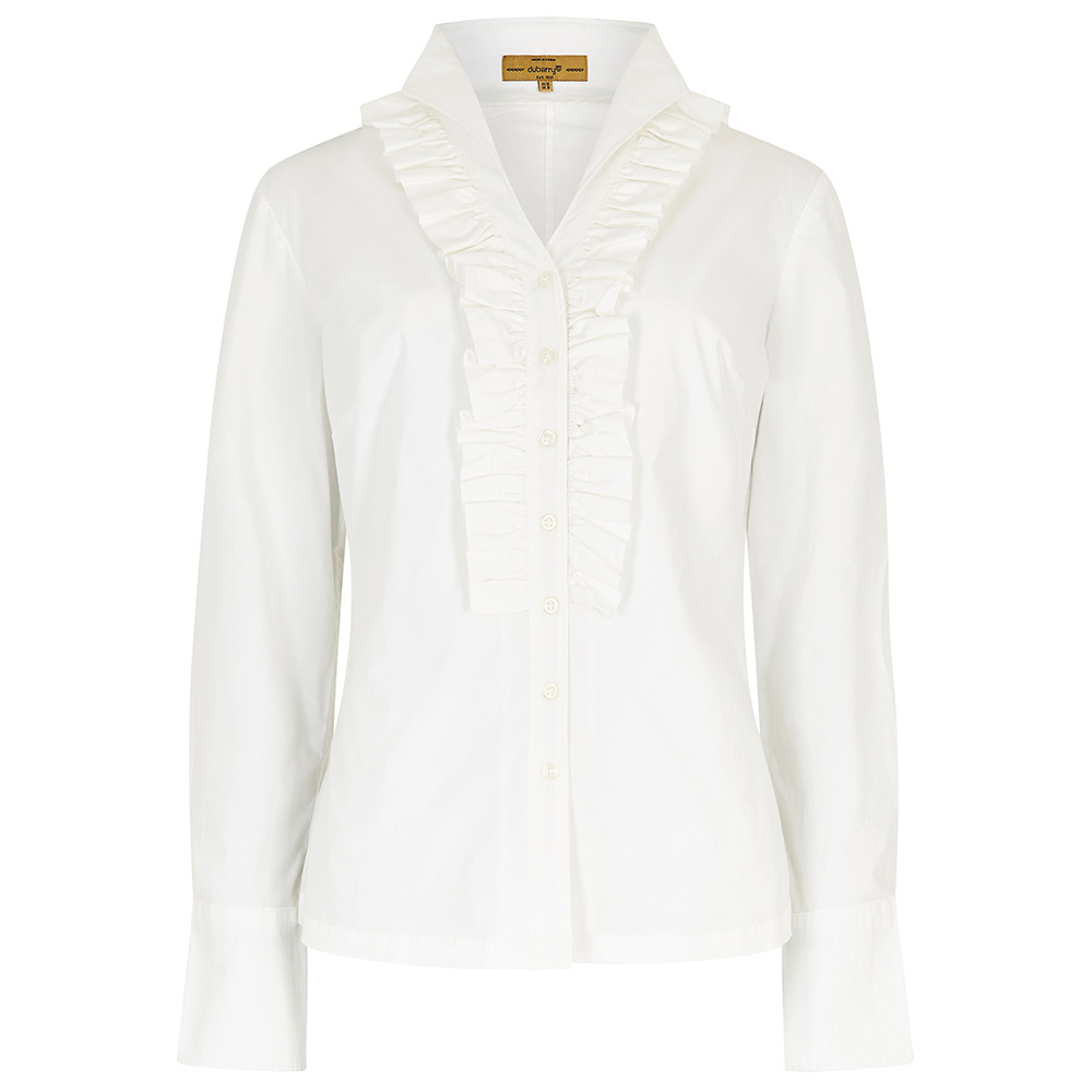 Dubarry Damesblouse Hydrangea White
