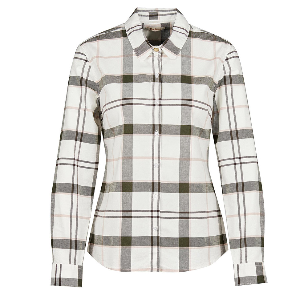 Barbour Damesblouse Alena olive Pink