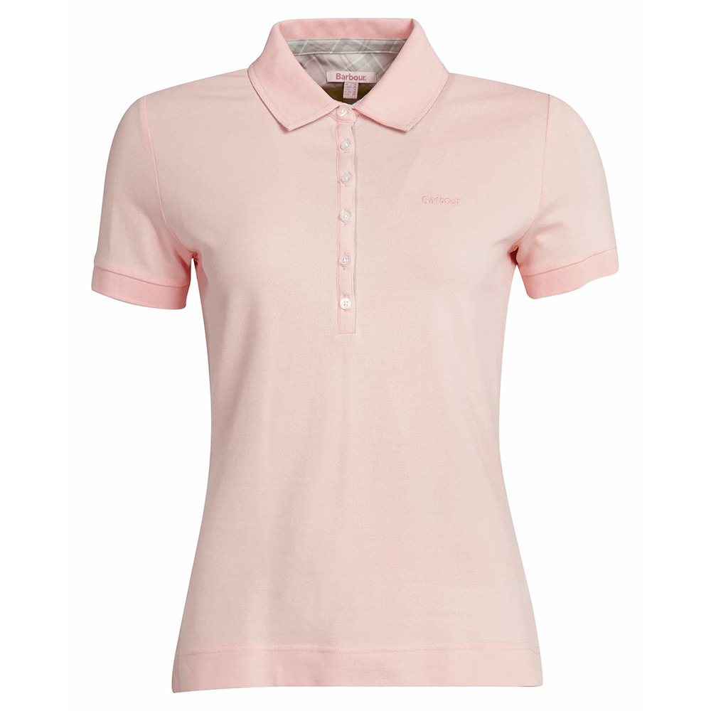 Barbour Dames polo Portsdown Pink