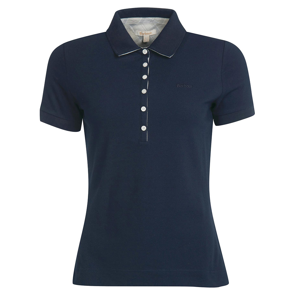 Barbour Dames polo Portsdown Navy