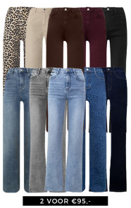 Jurkjes Deal Wide Leg Jeans Dez