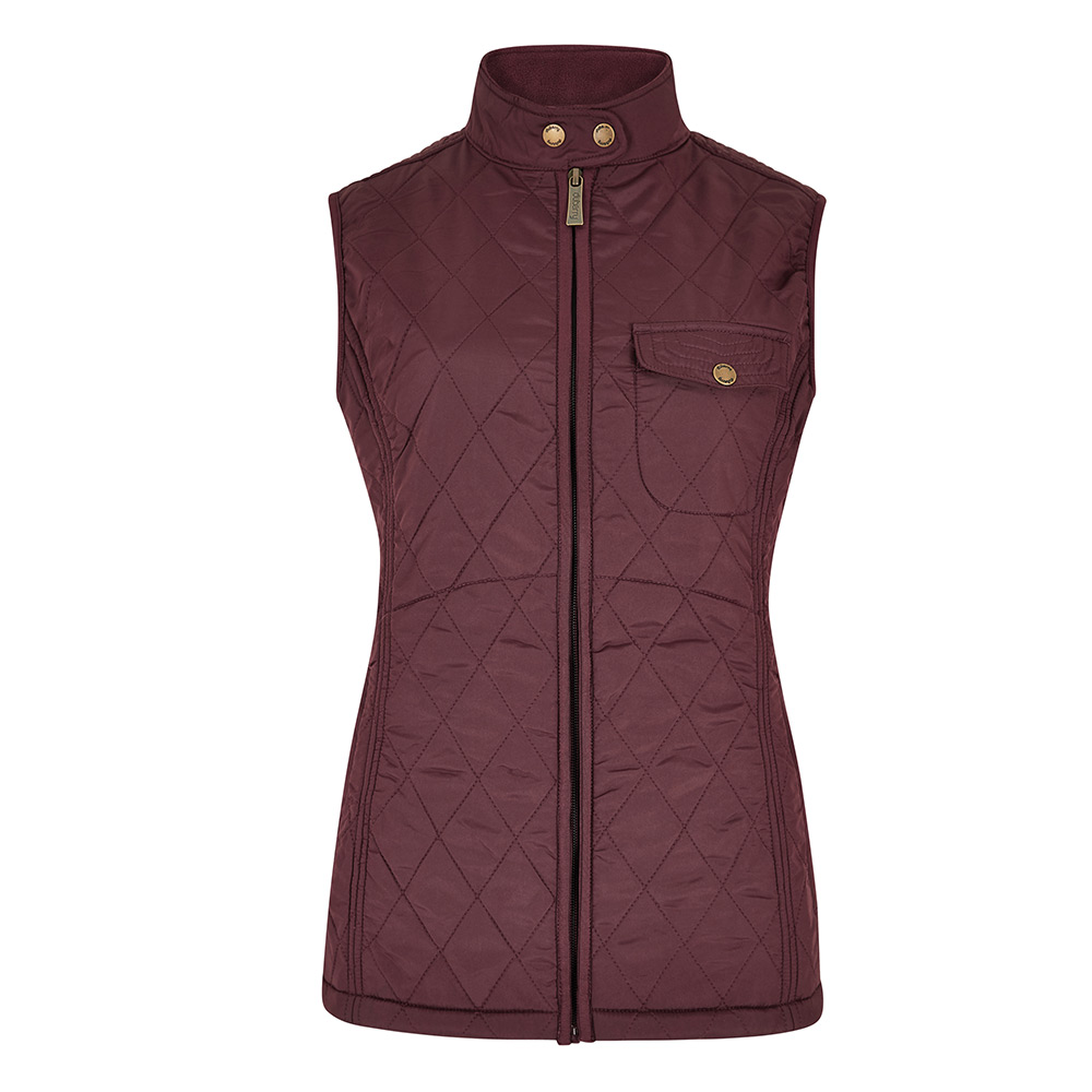 Dubarry Dames gilet Rathdown currant