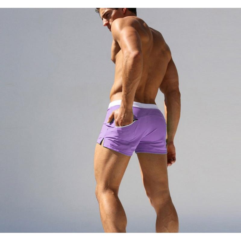 Smart Good Heren badmode zwembroek sportkleding sexy korte strandbroek mode L