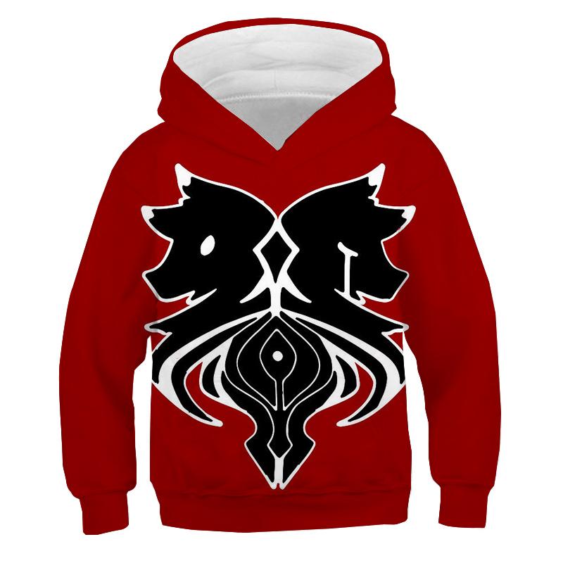 ETST 011 Anime Hoodie Aphmau Merch Hoodies voor meisjes Kawaii Cartoon Sweatshirts Tieners 3D Print Truien Kinderkleding Lente M