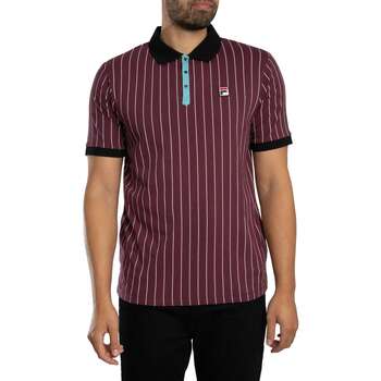 Fila Polo Shirt Korte Mouw  BB1 Klassiek vintage gestreept poloshirt