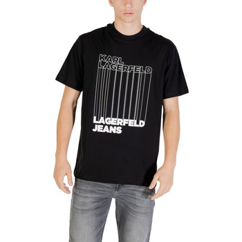 Karl Lagerfeld Polo Shirt Lange Mouw  KLJ REG BARCODE TEE A3M17002