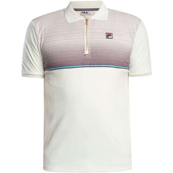 Fila Polo Shirt Korte Mouw  Paco Zip Velours Poloshirt