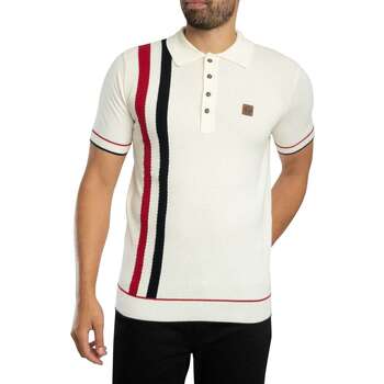 Trojan Polo Shirt Korte Mouw  Poloshirt met gebreid paneel
