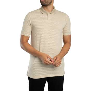 Lyle & Scott Polo Shirt Korte Mouw Lyle & Scott Jacquard poloshirt