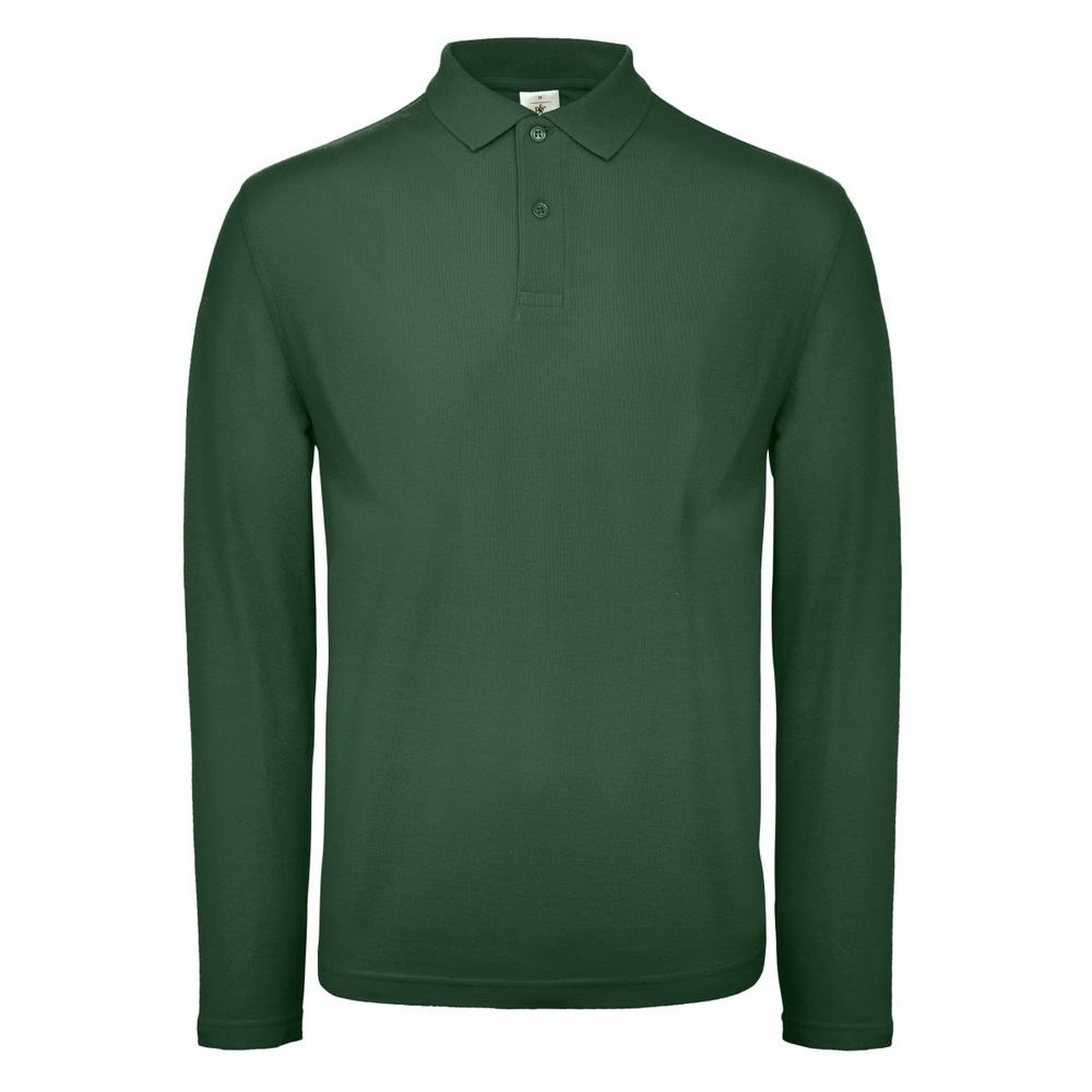 B and C B&C ID.001 herenpolo met lange mouwen (pak van 2) XS