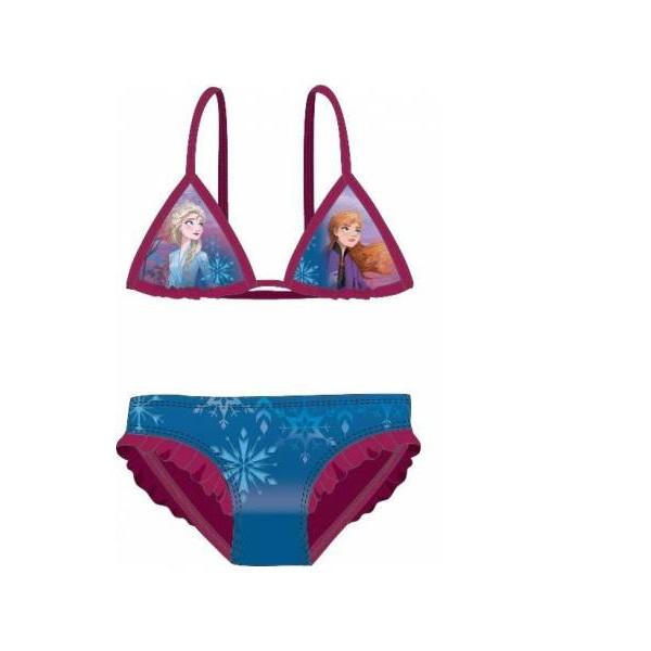 La Reine des Neiges Badpak - Bikini - Frozen Disney 7/8ans helder roze