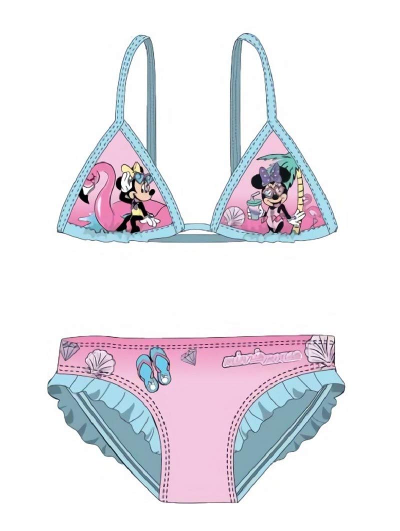Minnie Badpak - Bikini -  Disney 7/8ans blauw