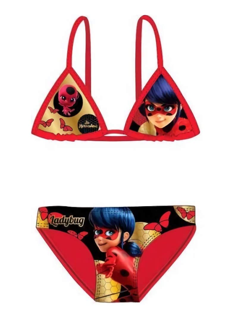 Miraculous Kinderbadpak - Bikini - Wonderbaarlijk 4ans rood