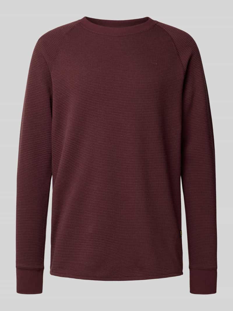 G-Star RAW Sweater Jirgi met label-detail op de borst