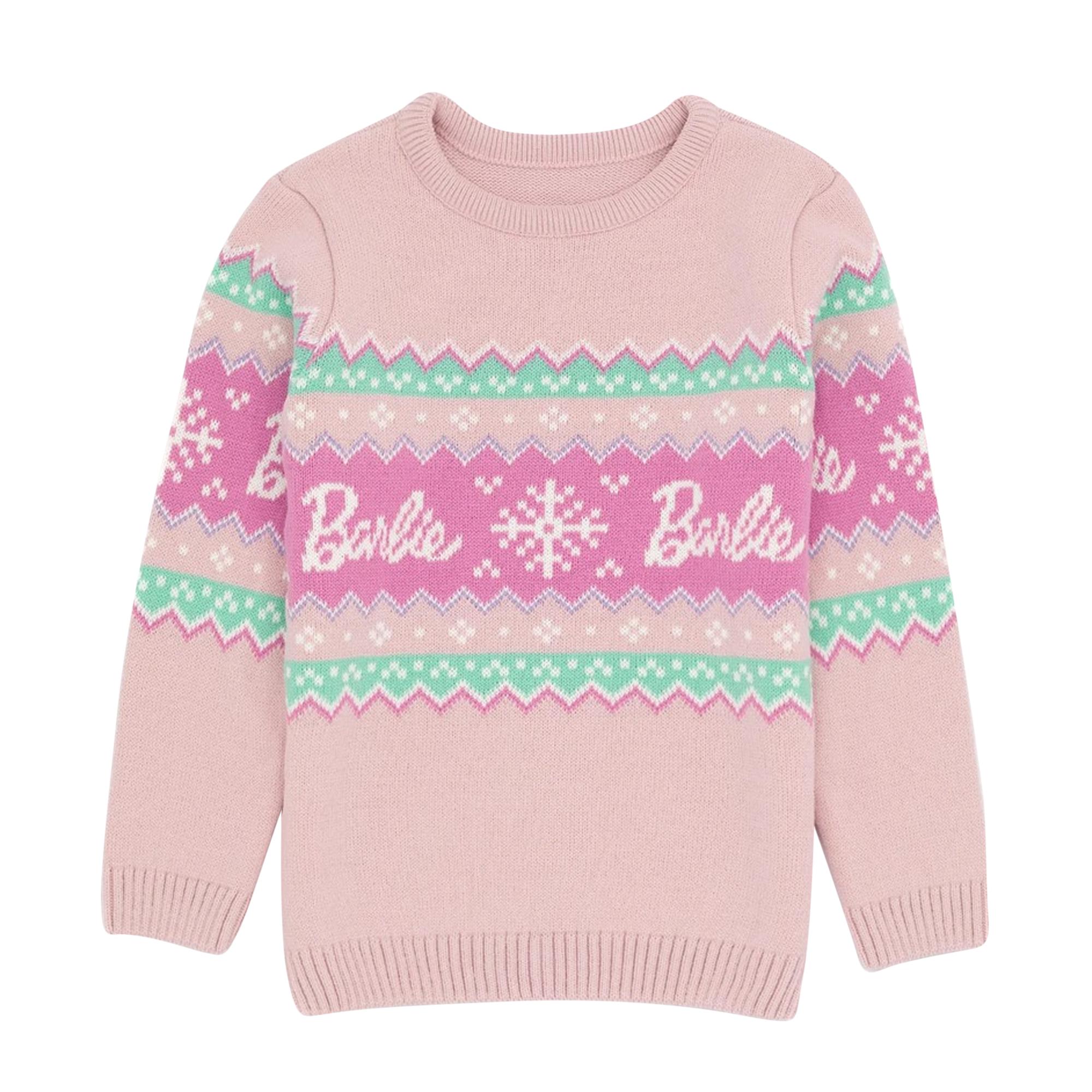 Barbie Fair Isle-trui voor meisjes 7-8 Years