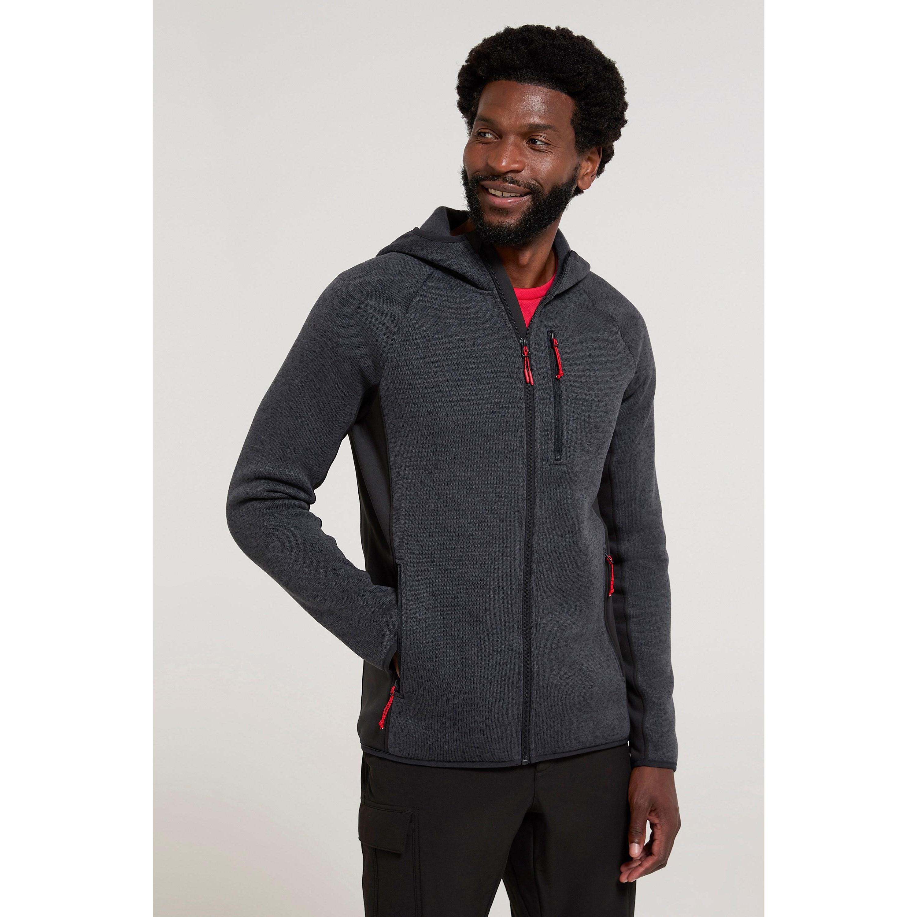 Pertemba FR - Apparel Mountain Warehouse Treston-fleecehoodie met capuchon voor heren XXS