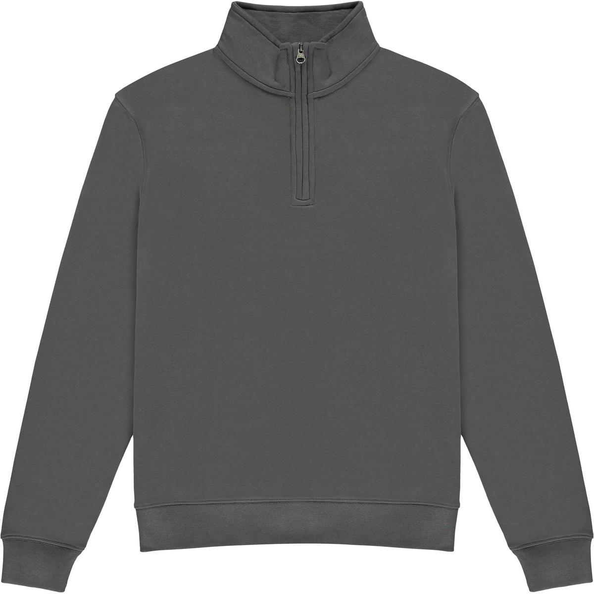 Kustom Kit Heren sweatshirt met kwartrits