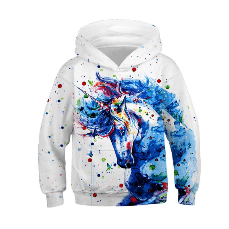 ETST 07 Echte Wolf 3D Hoody Voor Jongens Lente Herfst Een Verscheidenheid Aan Stijlen Kids Hoodies Jassen 4-14 jaar Tieners Kleding 150