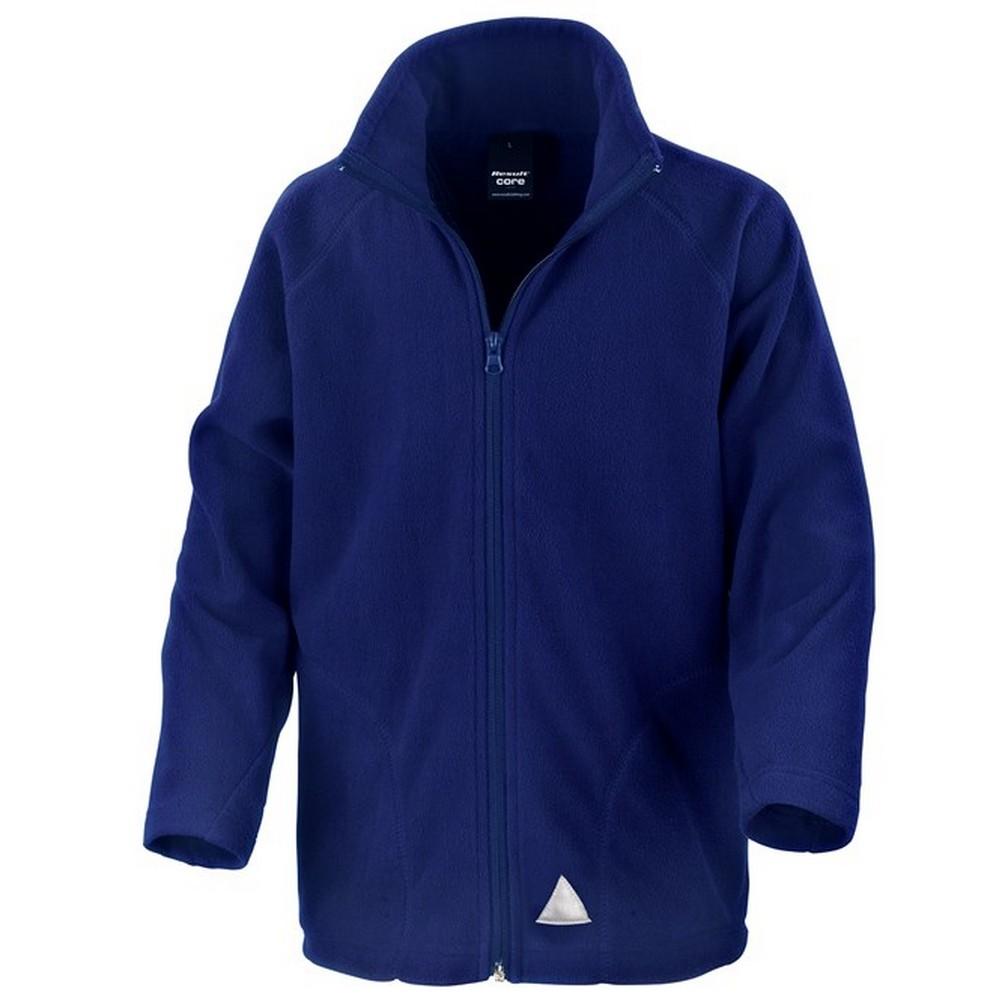 Pertemba FR - Apparel Result Core kinder-/kinderfleecejack 10-12 koningsblauwe kleur