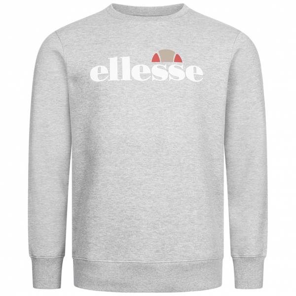 Ellesse Kanya Crew Heren Sweatshirt SOP24044-Lt Gray Marl