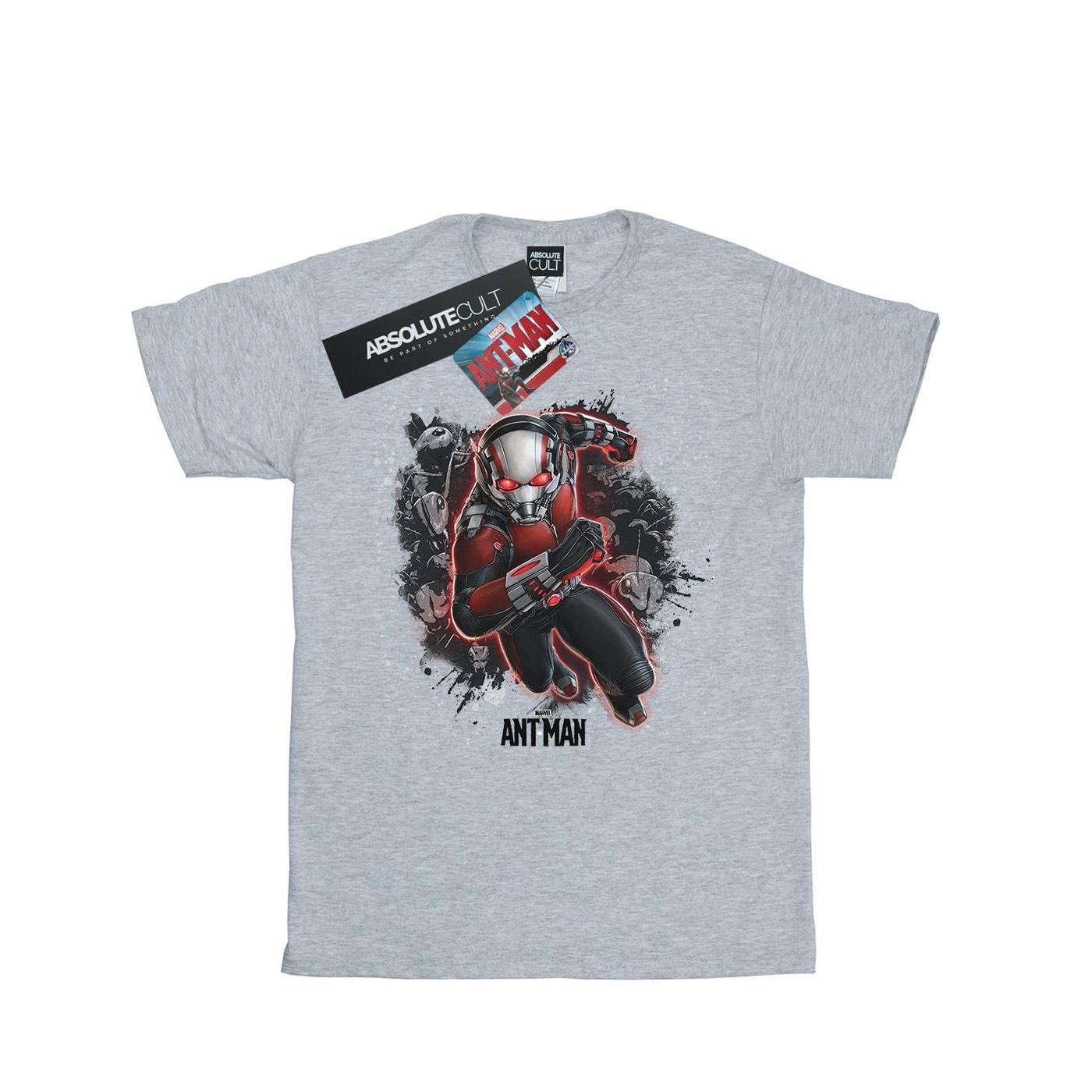 Marvel Ant-Man Ants hardloopshirt voor jongens 5-6 Years grijs