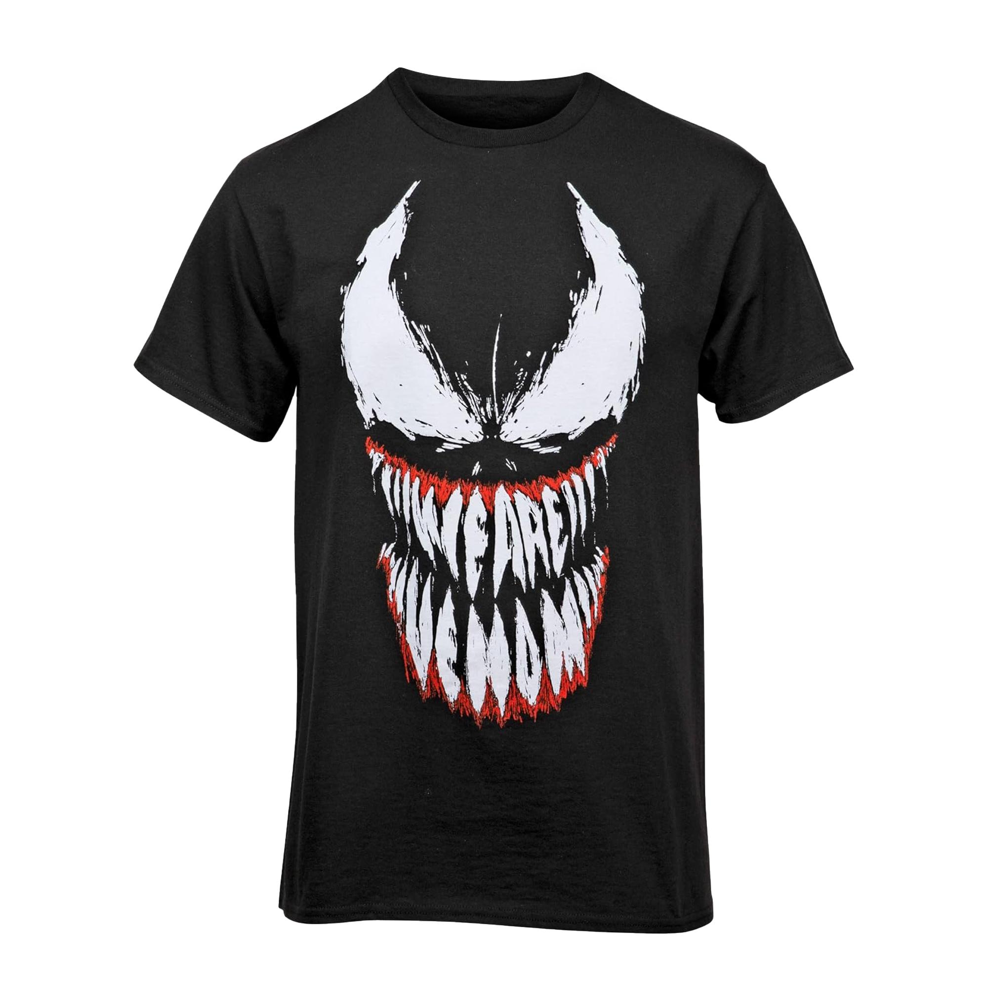 Marvel Boys Spider Man Venom tanden gezicht T-shirt 3-4 Years zwart