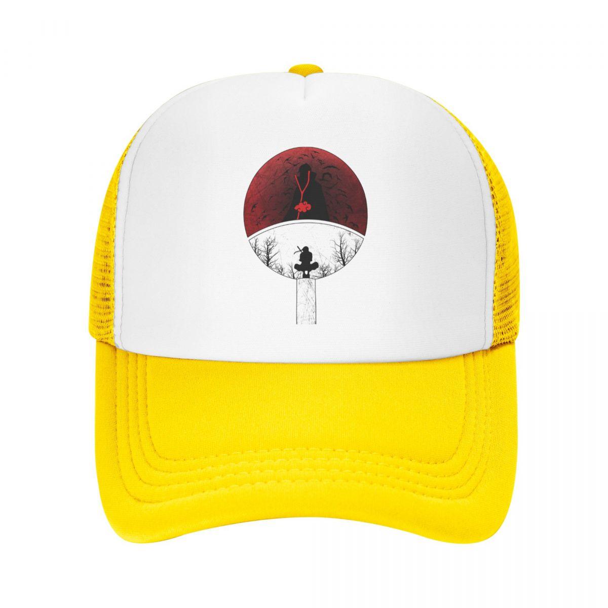 DDecorative Home Mode Itachi Uchiha Logo Trucker Hat Unisex WoUnisex Op maat verstelbare Unisex Baseball Cap Hip Hop Snapback Caps Trucker Hat