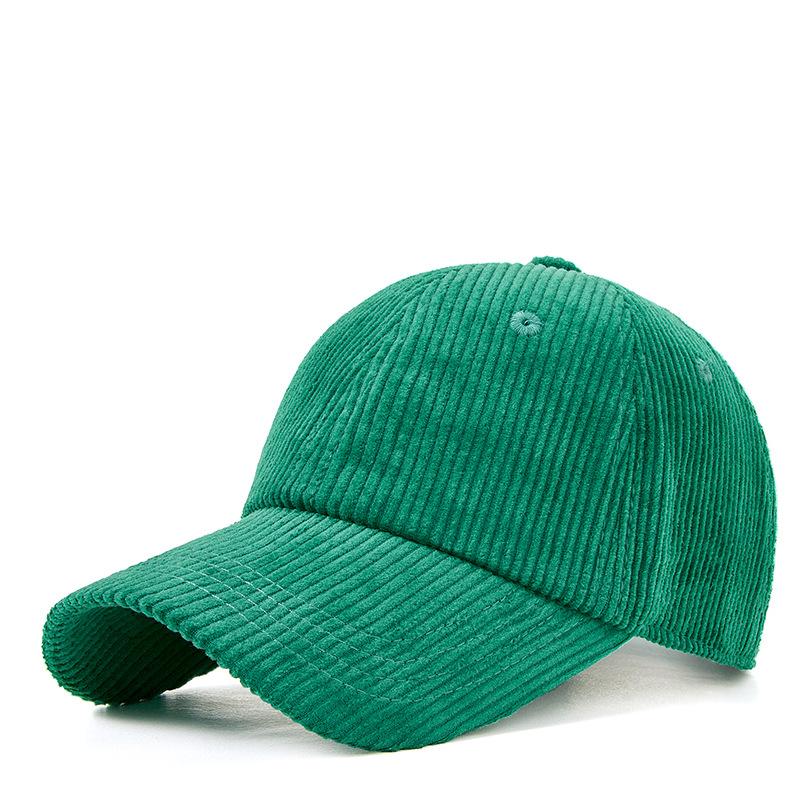 Fashion human Nieuwe corduroy baseballpet dames soft top outdoor hoed heren duck tongue pet