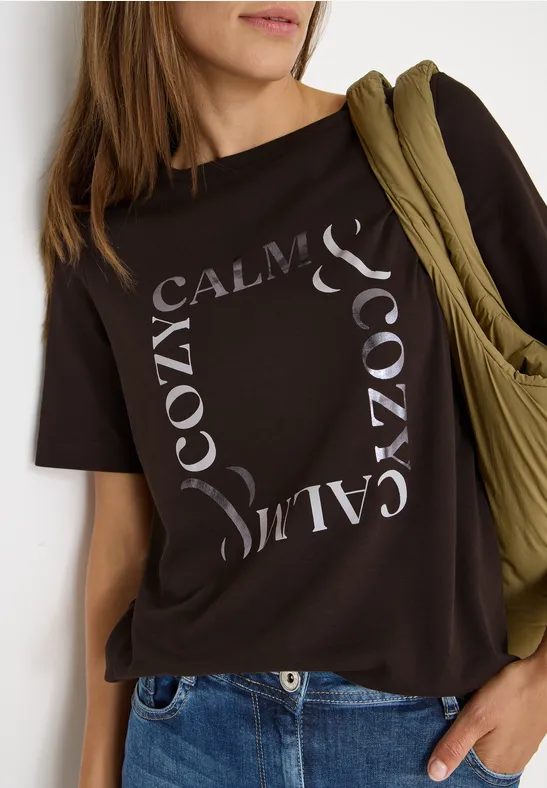 Cecil Shirt met ronde hals
