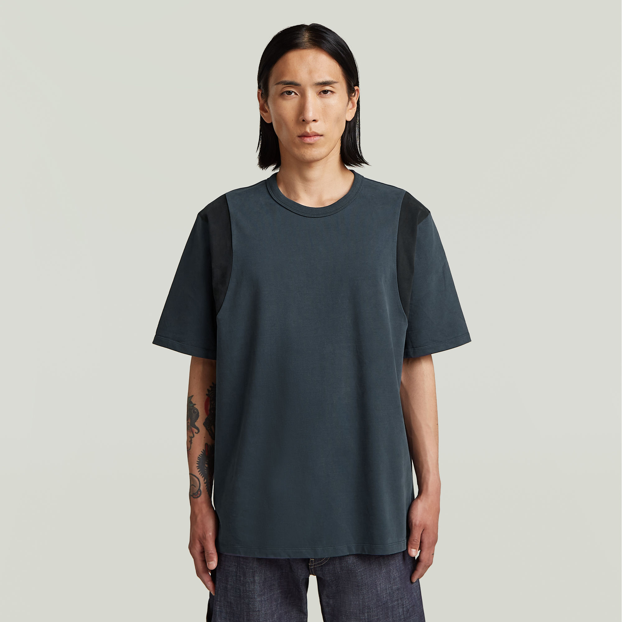 G-Star RAW MN Relaxed T-Shirt - Donkerblauw - Heren
