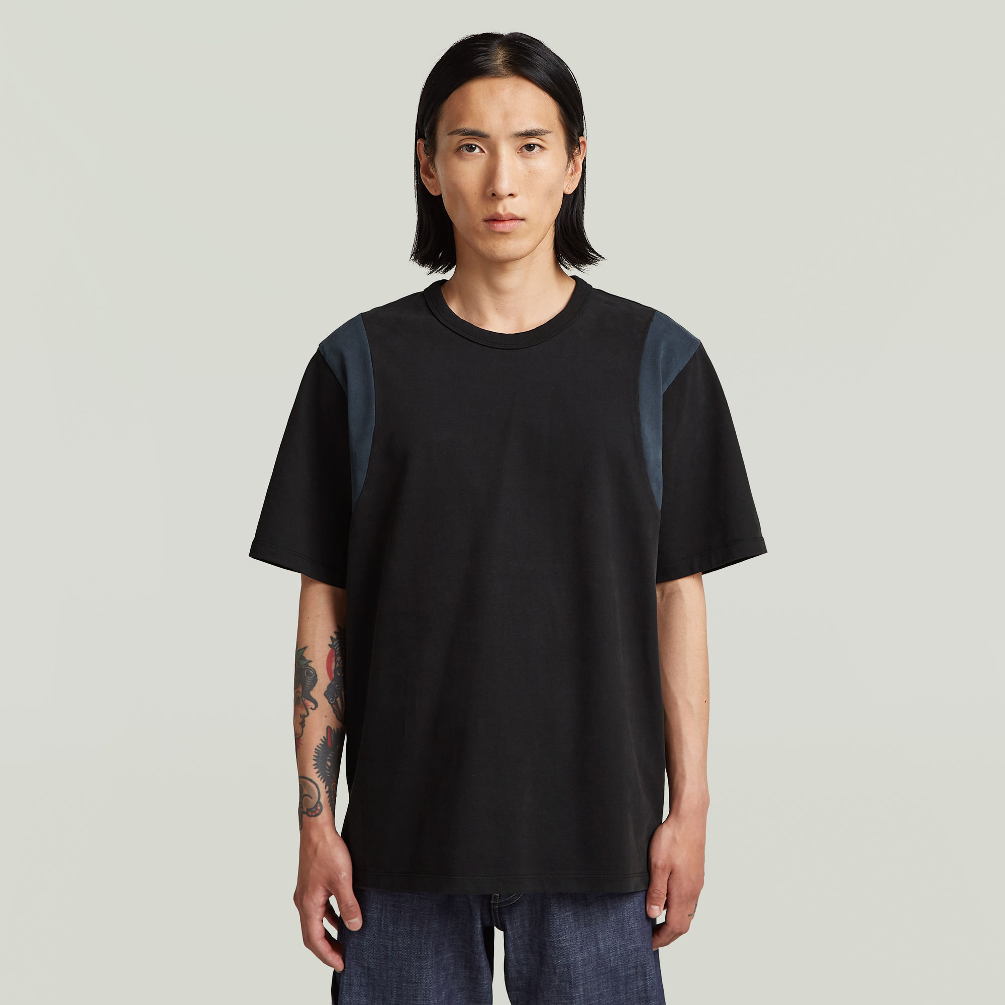 G-Star RAW MN Relaxed T-Shirt - Zwart - Heren