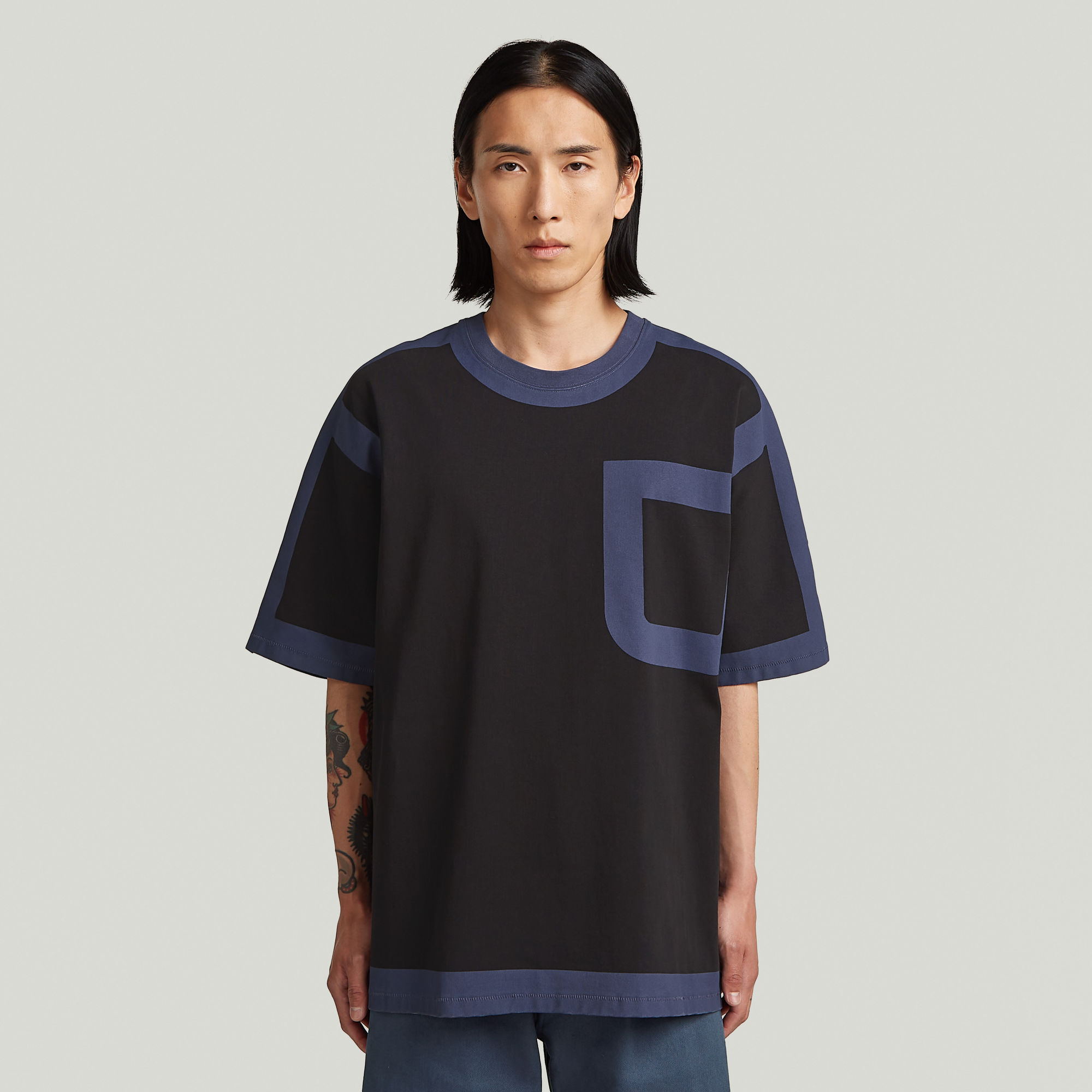 G-Star RAW MN New Icon Oversized T-Shirt - Zwart - Heren