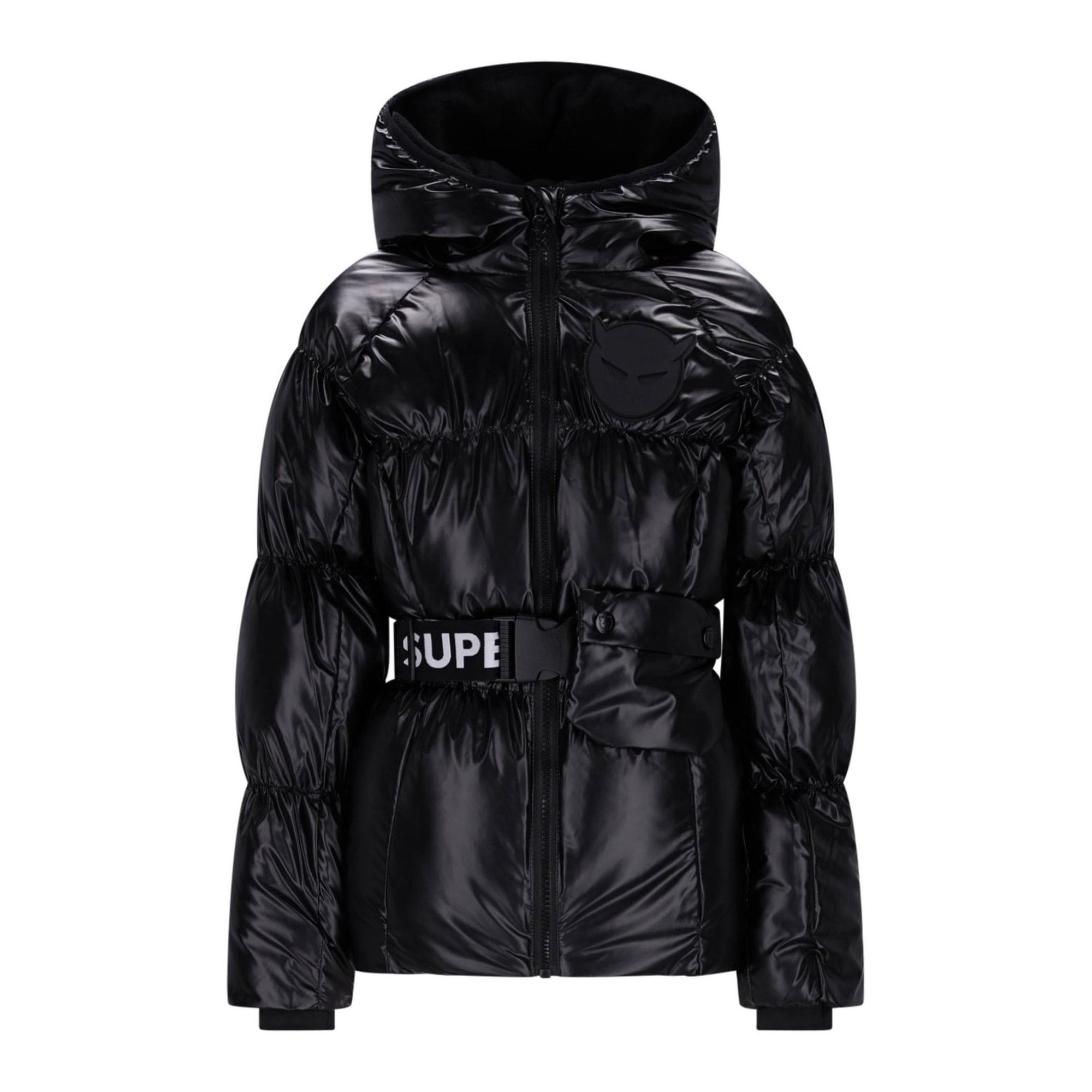 SuperRebel Puff Fleece Hooded Winterjas Meisjes
