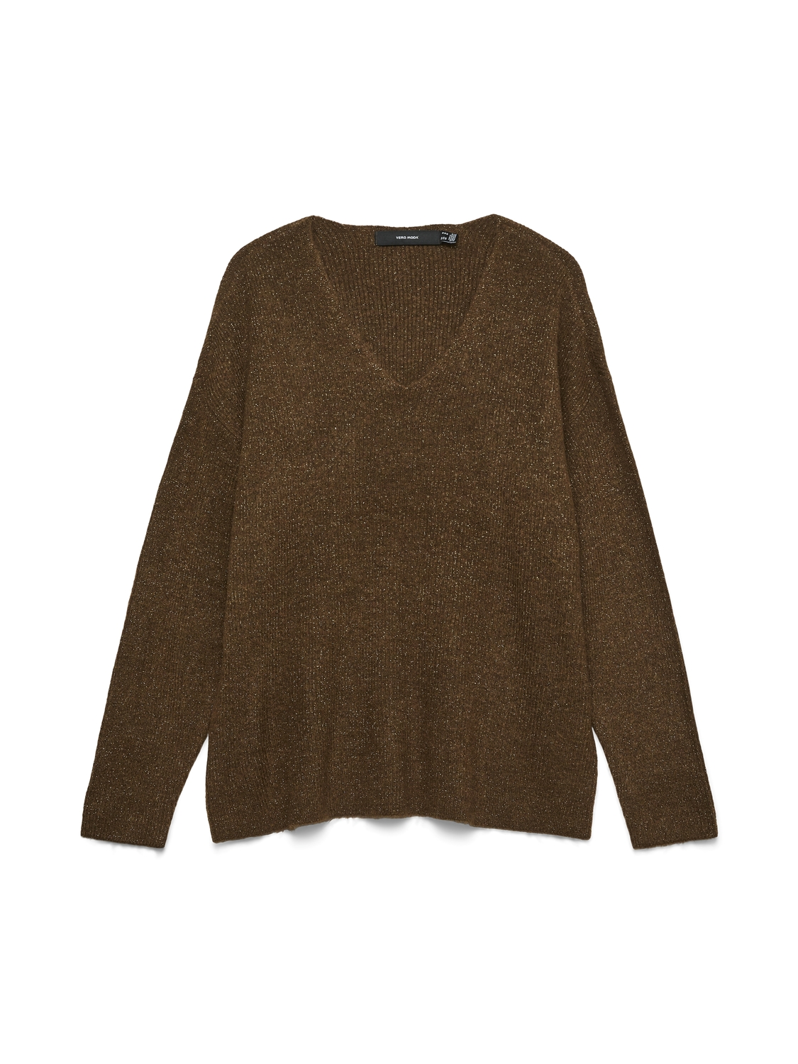 Vero moda Vmcrewlefileglitter Ls V-nk Pullov