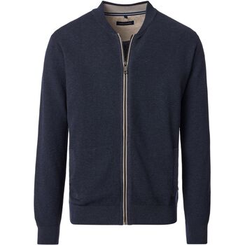 Casa Moda Sweater  Vest Zip Structure Navy