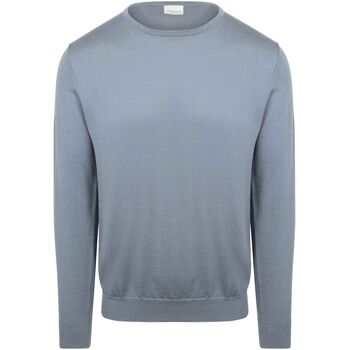 Profuomo Sweater  Pullover Merinowol Blauw