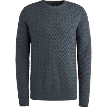 Vanguard Sweater  Trui Knitted Structure Blauw