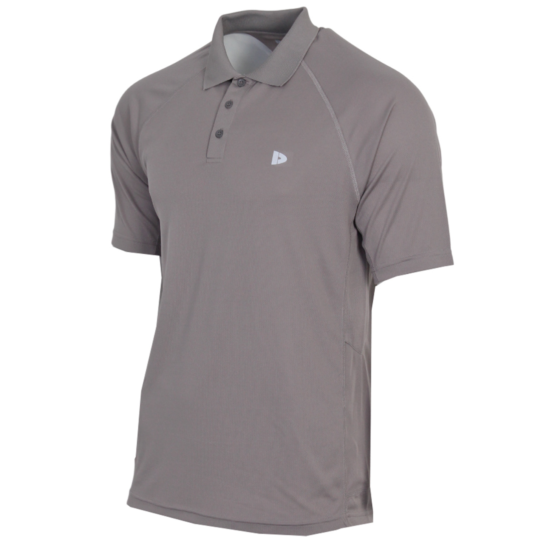 Donnay Donnay Heren - Sport Polo Bjorn - Steel Grey