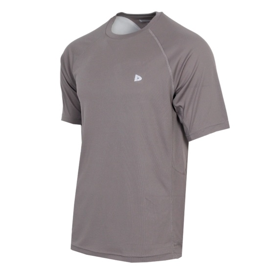 Donnay Donnay Heren - Sport T-shirt André - Steel Grey