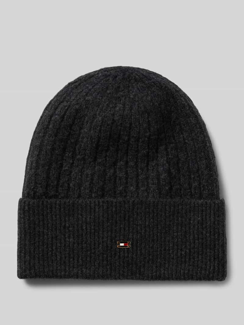 Tommy Hilfiger Beanie TH CABLE ENAMEL FLAG BEANIE
