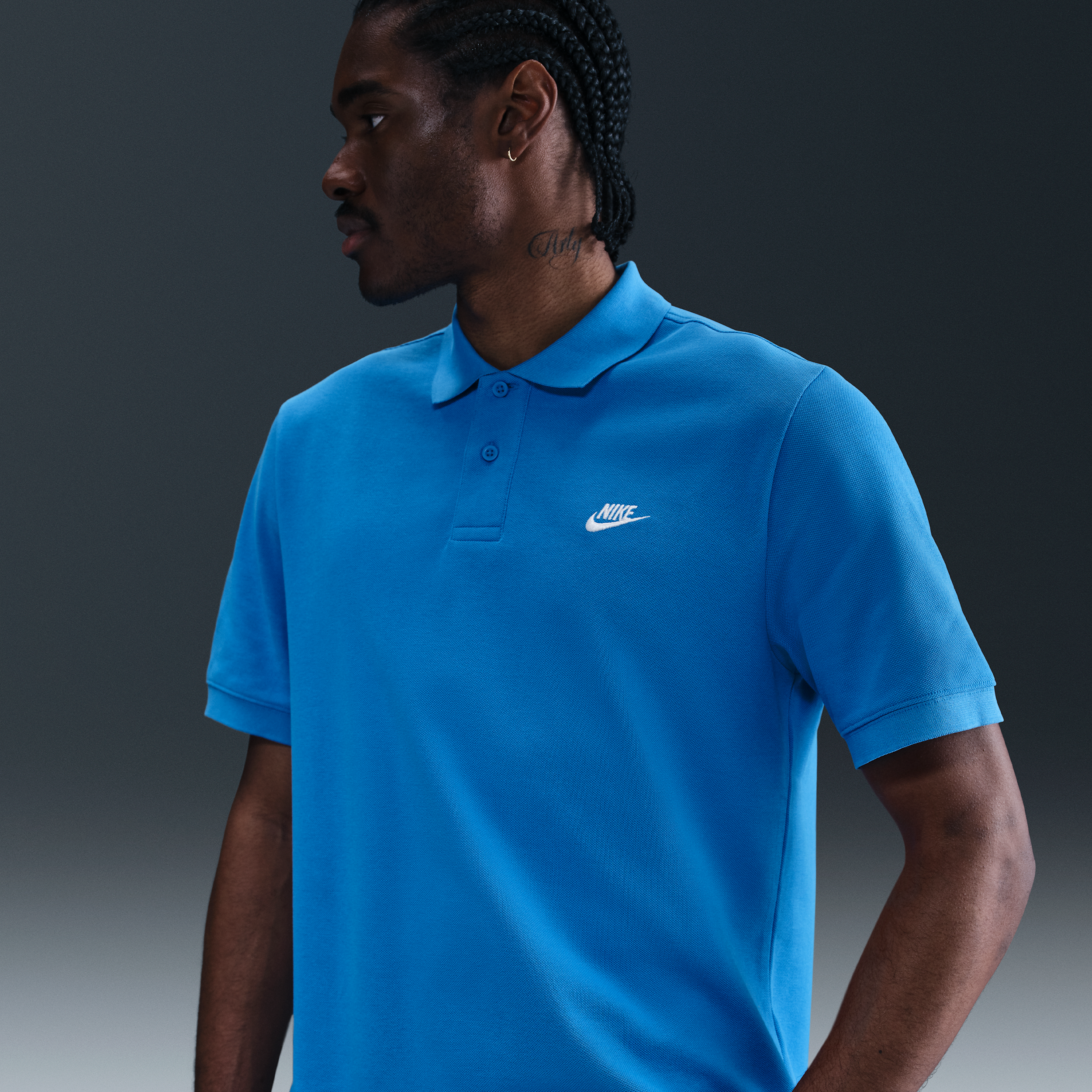 Nike Sportswear Poloshirt M NK CLUB SS POLO PIQUE (1-delig)