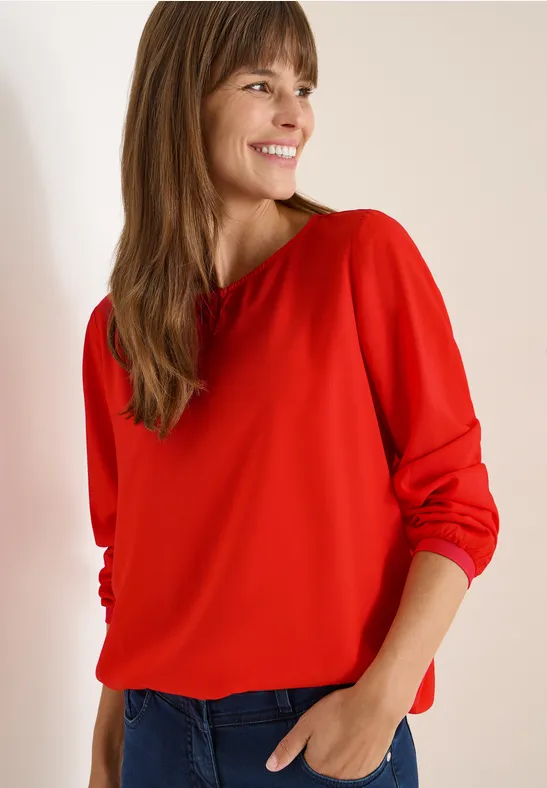 Cecil Blouse in effen kleur